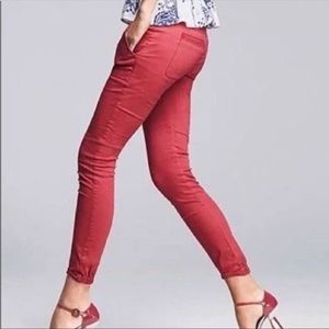 Cabi Red Jogger Pant Size 12